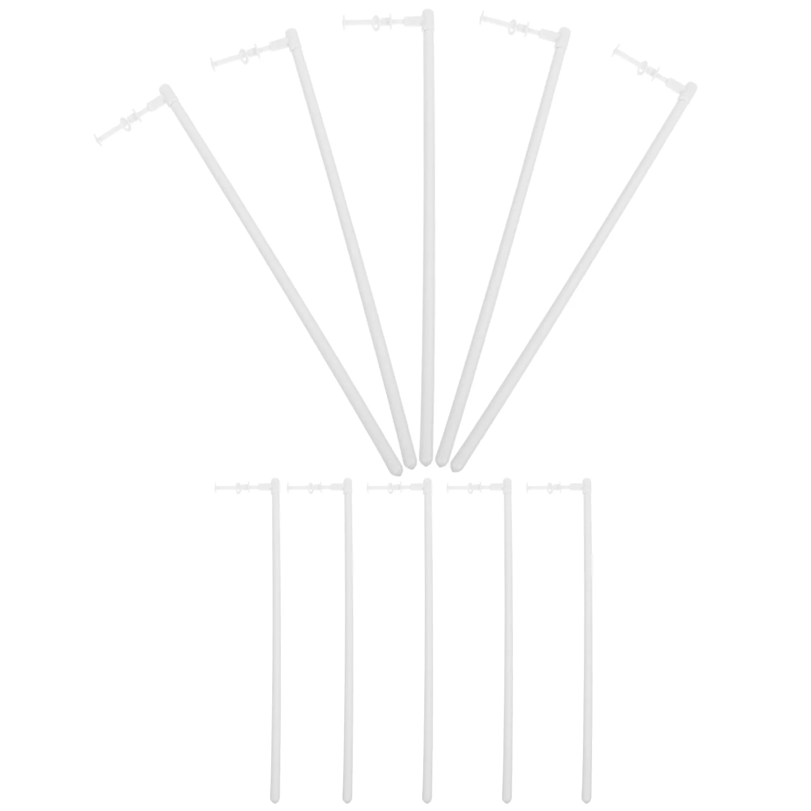 

Plastic Pinwheel Rods Windmill Sticks Practical Parts Windmills Garden Making Replacement