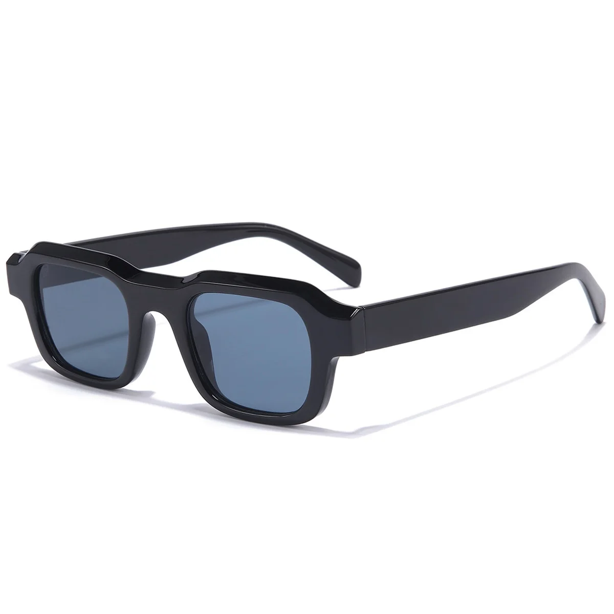 Luxury Transparent Retro Designer Sunglasses - Trending Blue Green UV400 Shades