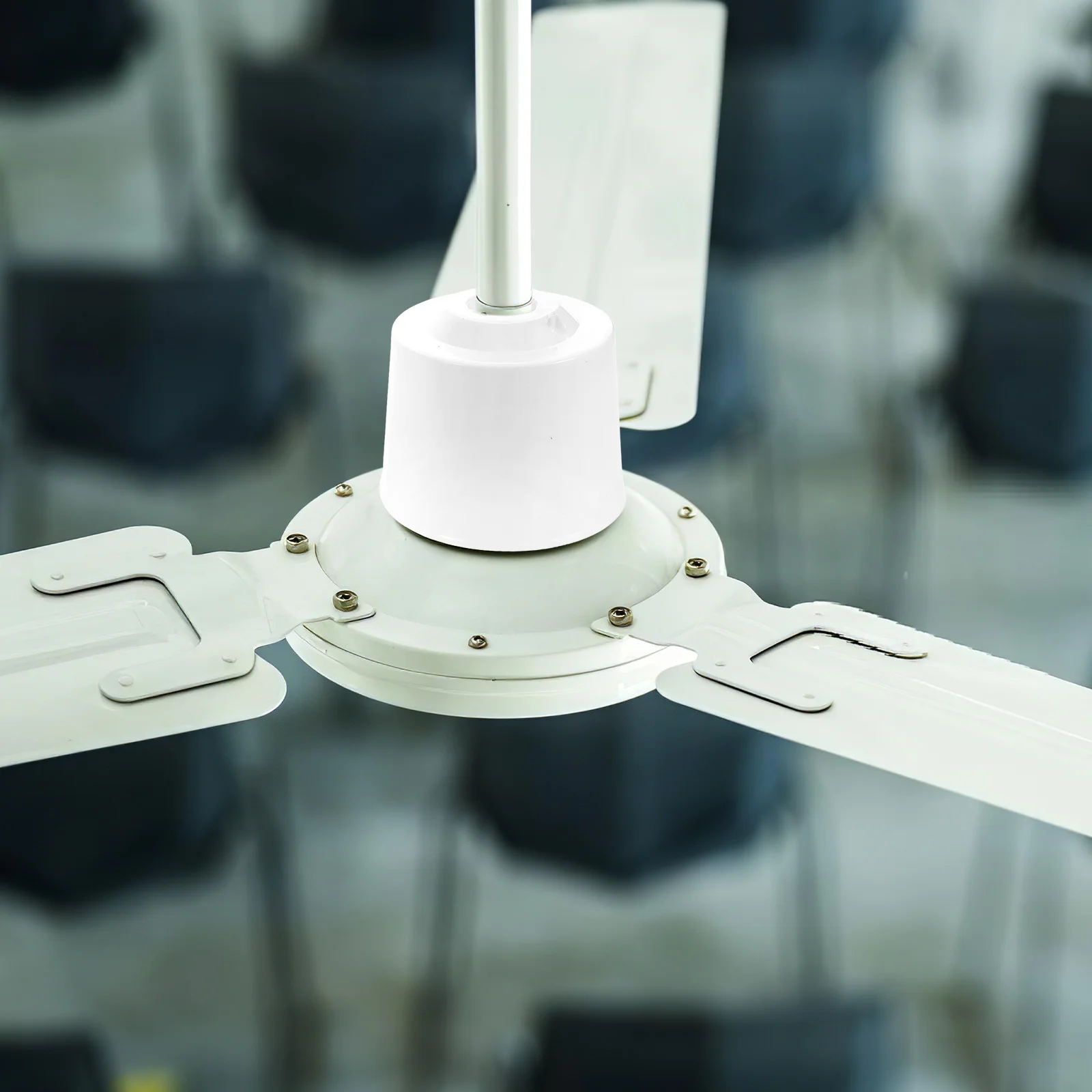 2 Pcs Ceiling Fan Cup Electric Protective Cover Fans Guard Plastic Fan Cover Set Floor Ceiling Canopy Base For Fans