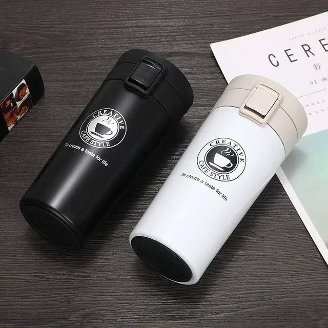 380/510ML Thermal Mug Leak-proof Stainless Steel Thermos Coffee Cup Vacuum Flask Outdoor Sports Water Bottle Insulated Cup 4