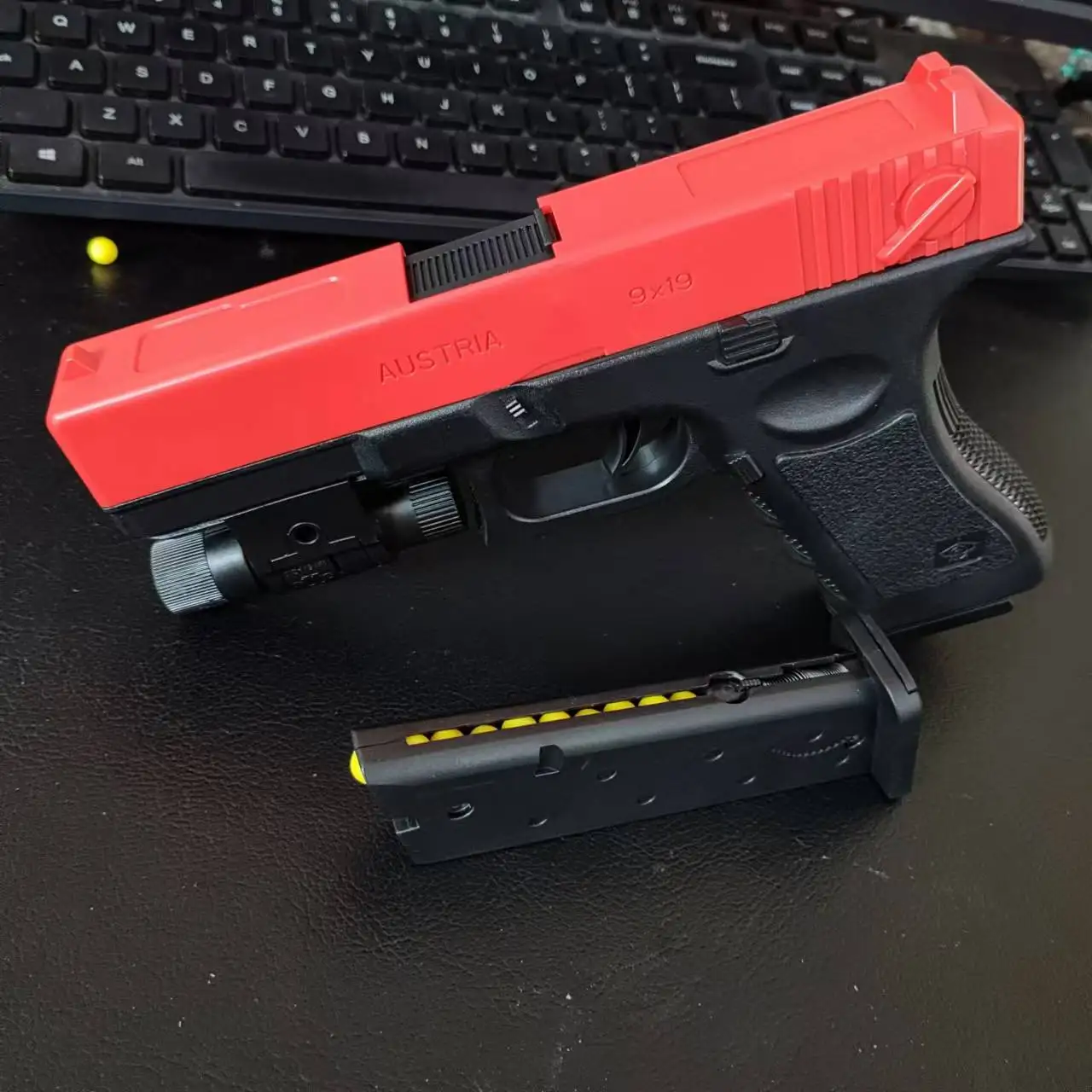 Lower Magazine Manual G17 Toys Gun Soft Bullets Handgun Airsoft Pistol For Boys Outdoor Sports Blaster Boys Gift 6