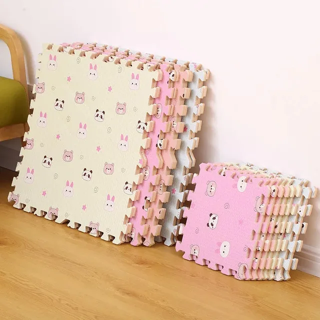 16Pcs/Lot New Cartoon Soft Kids Rug Baby Play Mat Toys Eva Foam Infant Developing Mat Rug Puzzle Interlock Floor Mats 30*30*1CM 1