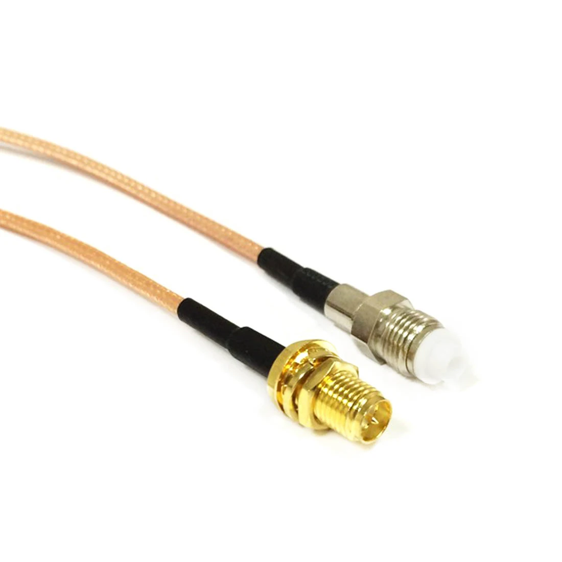 

RP SMA Female Jack to FME Female Jack RG316 Coaxial Cable 15cm 6inch Extension Cable