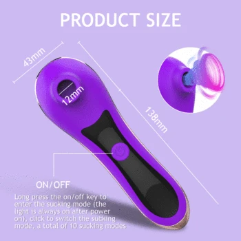 Sucking Vibrator Sex Toy for Women Vibrating Nipple Sucker Oral Clitoris Stimulator Sex Suction Vibrators Female Adults Product 4
