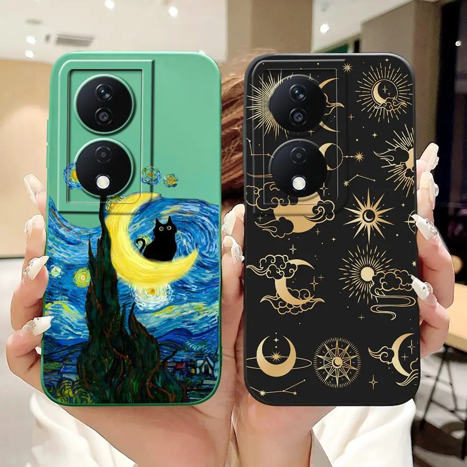 Stylish 2024 Painted Soft Silicone Case