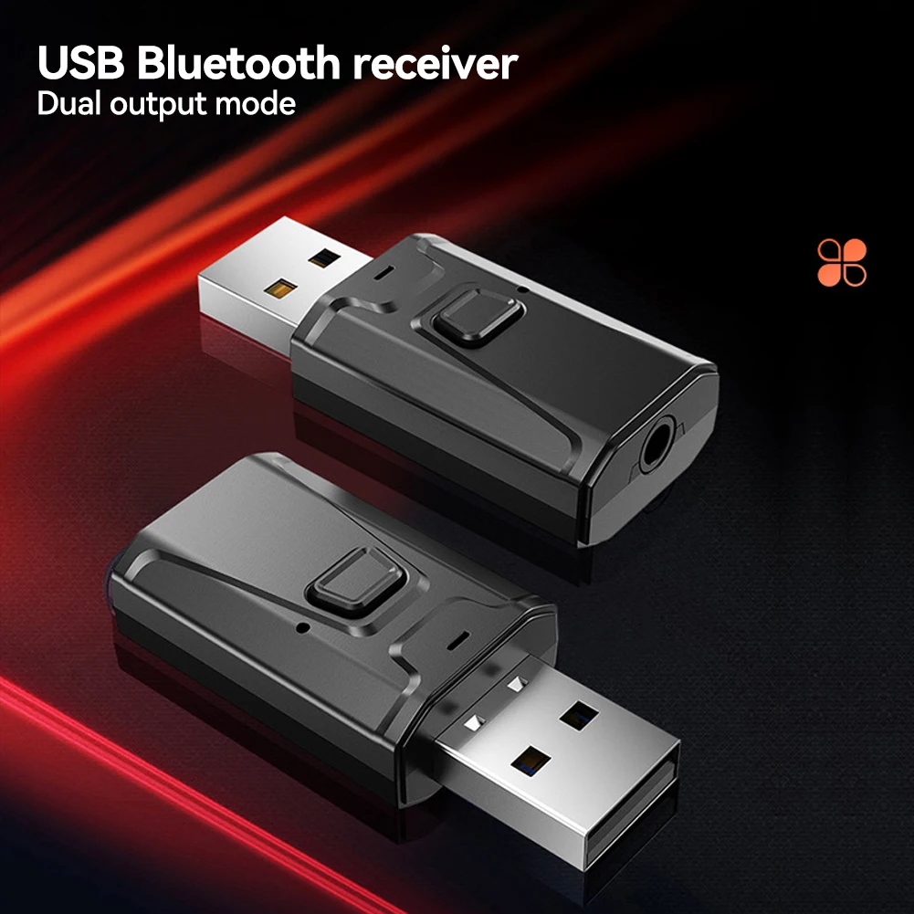 4 in 1 Wireless Bluetooth 5.0 Transmitter Receiver Adapter 3.5mm AUX for TV PC Headphones Home Stereo Car HIFI Audio Receiver