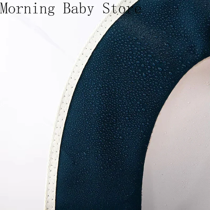 Toilet Seat Cover Warm Zipper Toilet Seat Pad Soft Cartoon Panda Thickened Toilet Seat Cover Home Wc Bathroom Accessories Universal Waterproof