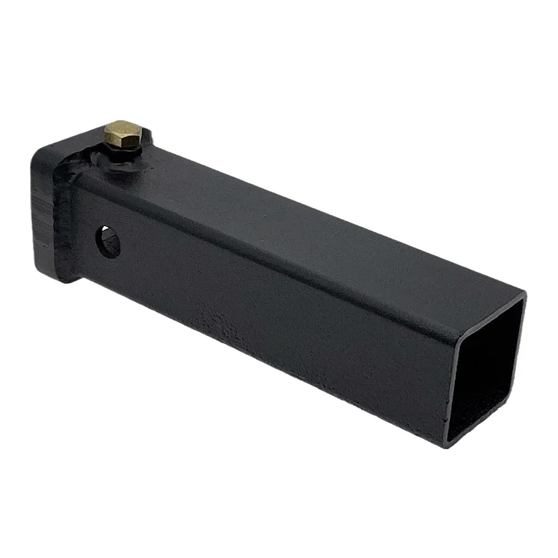 1PC Weld On 2" Trailer Hitch Receiver Tubing 10" Long Towbar Mount RV