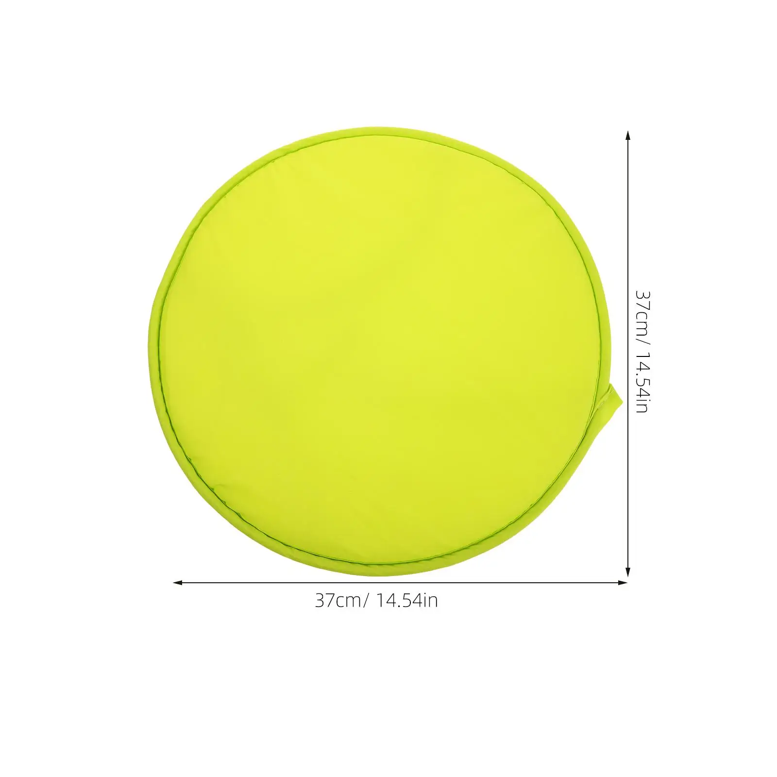 Round Stool Cushion Outdoor Furniture Seat Circular Yellow Cushions for Home Student Car 3