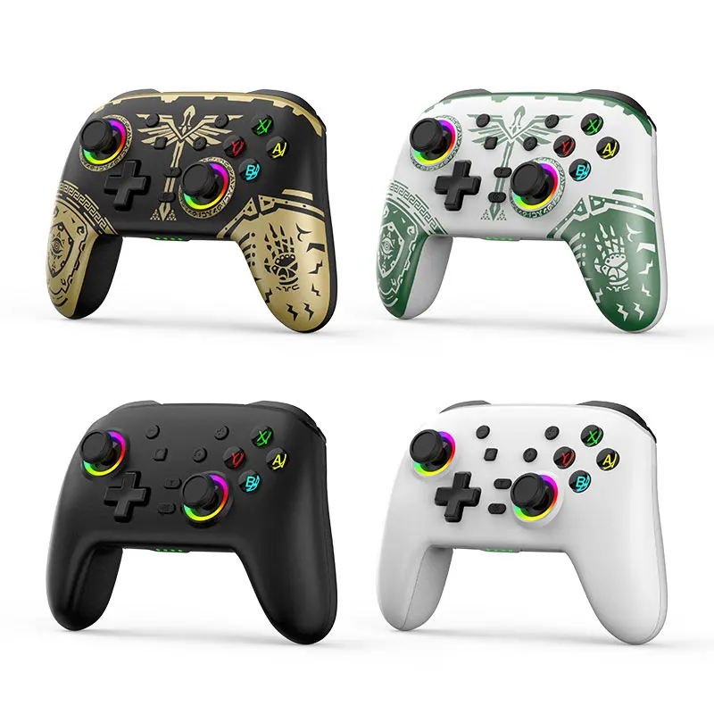 S08 Gamepad Video Wireless Compatibile Con Bluetooth Per Controller Console Switch Pro Con Joyestick A Sei Assi Per Pc Ps4 Android