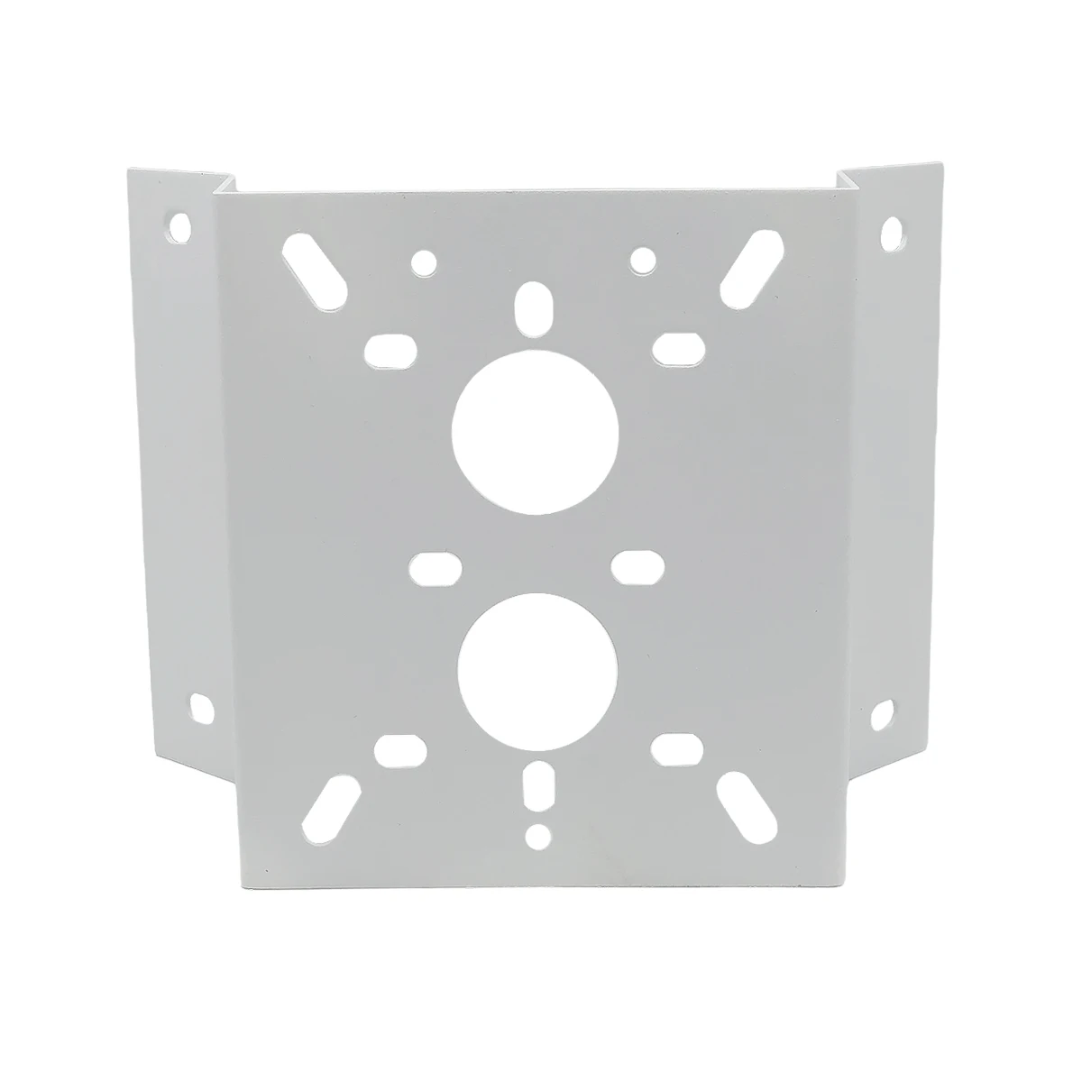 Larger Size Dome PTZ Camera Corner Mount Outdoor External Wall Mounting Bracket 90 Degree Vertical Right Angle Metal Fix Plate