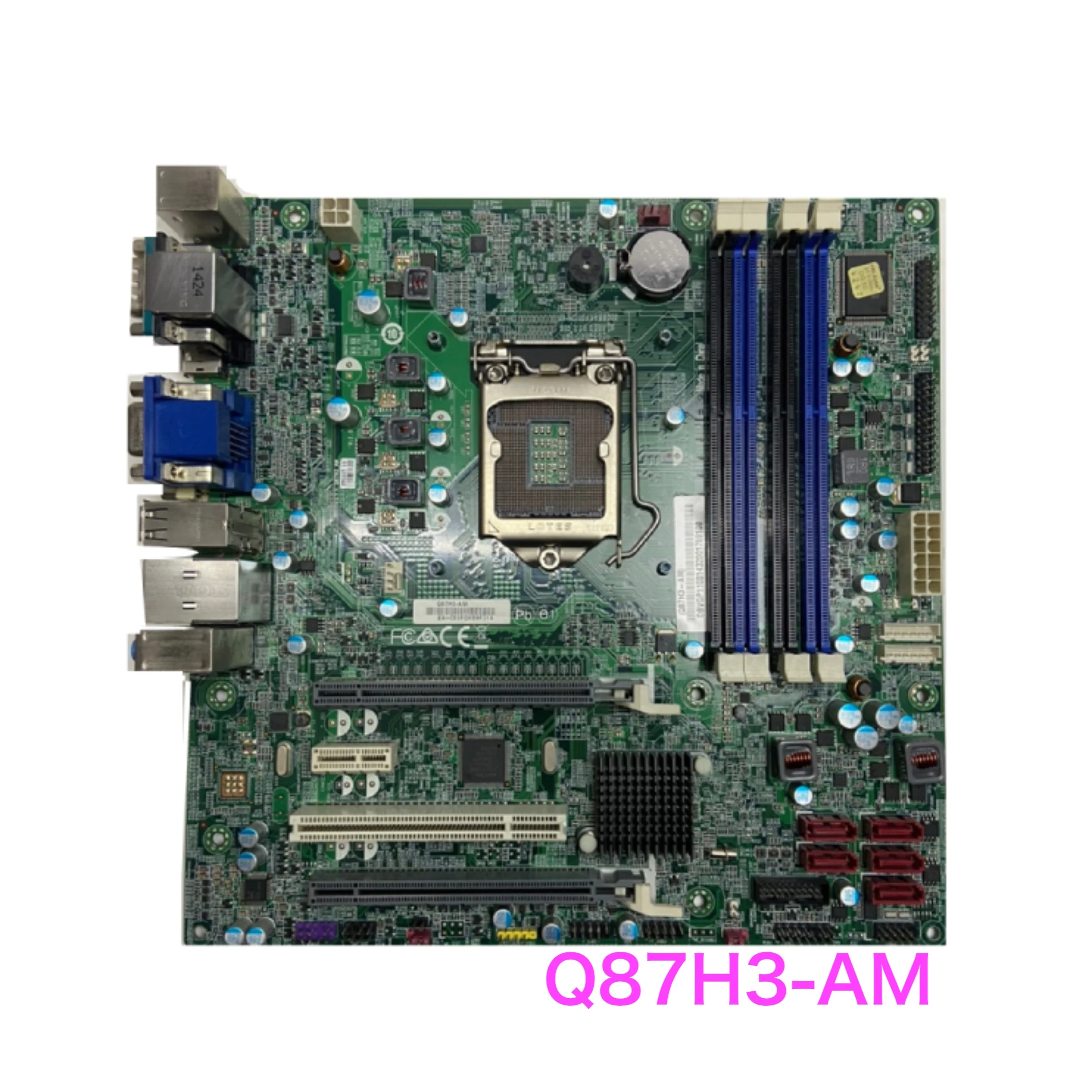 

Подходит для материнской платы ACER D630 D830 Q87H3-AM LGA 1150 DDR3 Материнская плата 100% протестирована нормально полностью работает