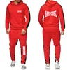 HARDCORE Printed Hoodie Sweatpants Tracksuit Men's Hooded Sweatshirt+Pants Pullover Sportwear Suit Clothes 2 Pieces Sets 2