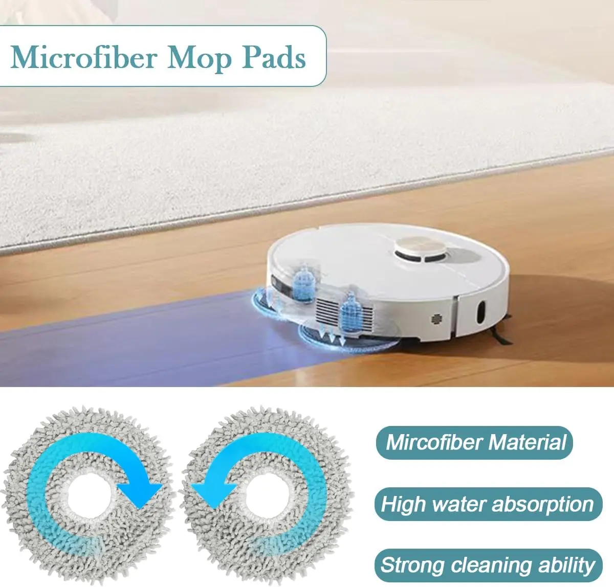 ロボット掃除機 HEPAフィルター VioMi S9 水タンク ダストボックス