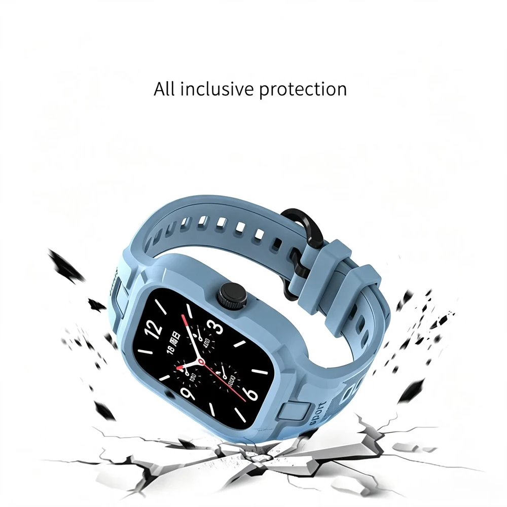 Silicone Sports Band with Integrated Cover - Premium Strap