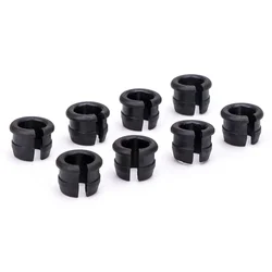 8 - Piece Set: Schrader to Presta Valve Conversion Adapter with Rubber Plug (8pcs)