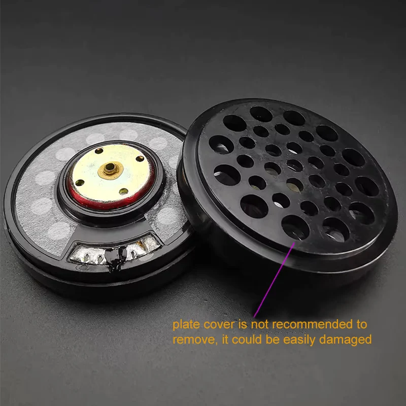 52mm Headphones Speaker Unit DIY Helmet Headphones DIY Warm Vocal 3 Way Balanced Cobalt Magnet Headphones 60 Ohm