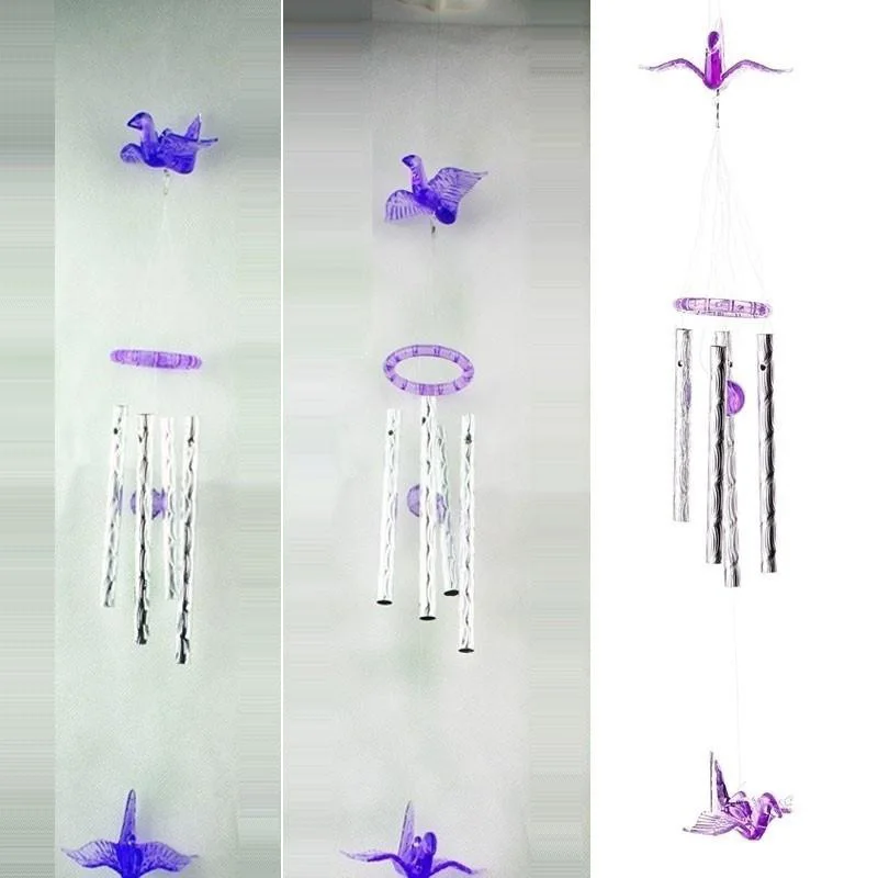 

Wind Chime Angel Metal Aluminum Tubes Bell Wind Chime Creative Hollow Home Garden Wall Hanging Decoration Handmade Gift