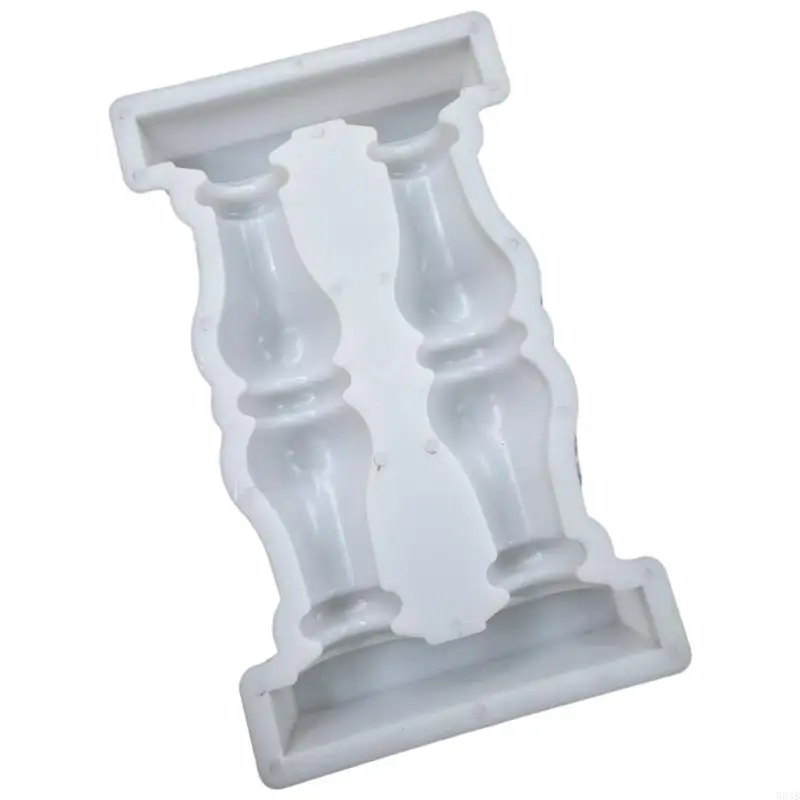 583B Roman Column Mould Double Vase Fence Mould for Stylish Outdoor Embellishments