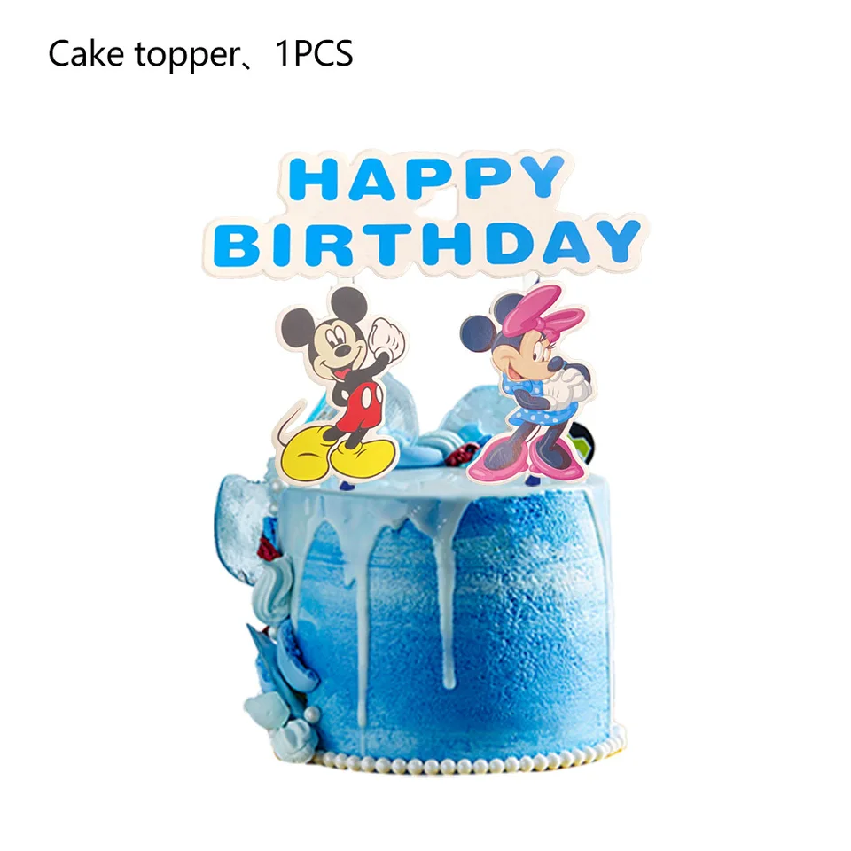 Disney Mickey Mouse Clubhouse Theme Cake Decorations Cake Topper Kids Girls  Birthday Party Supplies Baby Shower Cupcake Picks - AliExpress, image size:960x960