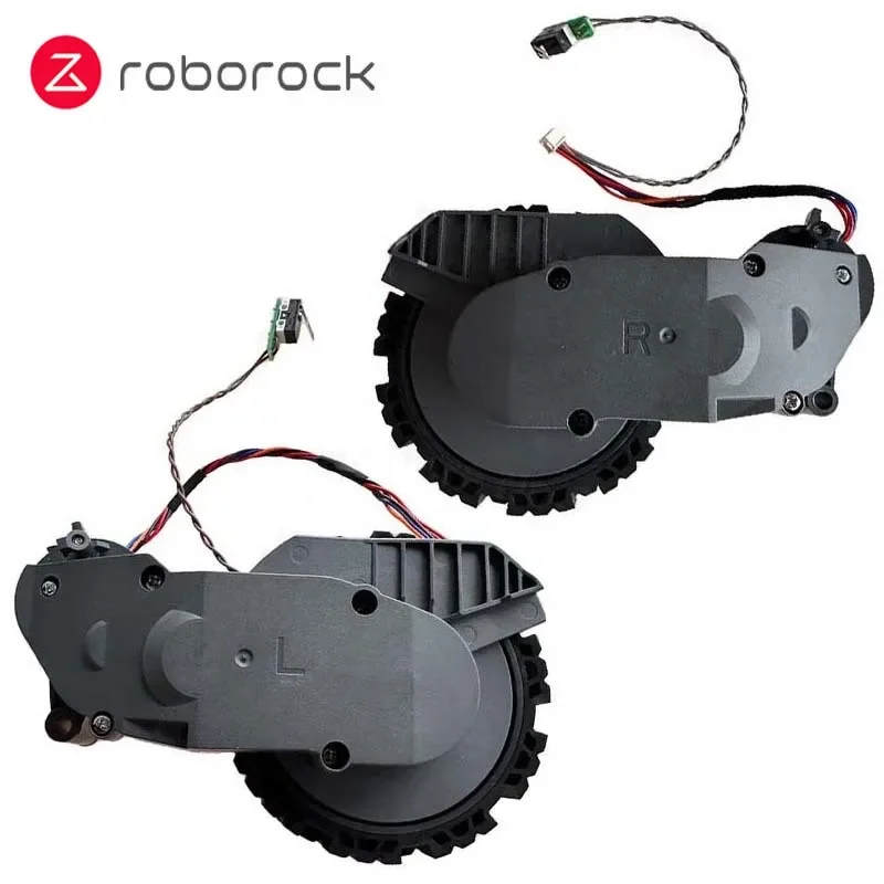 Roborock-rodas Viajantes Esquerda e Direita Peças de Aspirador Rodas Originais Acessórios Novos para Rodas s8 Pro Ultra s8 +