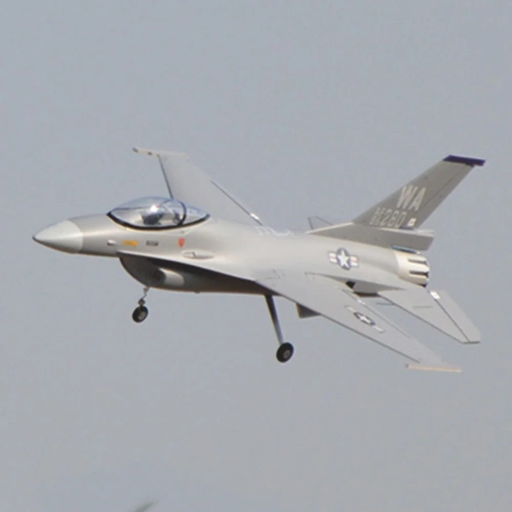 HOOKLL F16 Fighting Falcon 710mm Wingspan 70mm EDF EPO Jet RC Airplane KIT/PNP 3