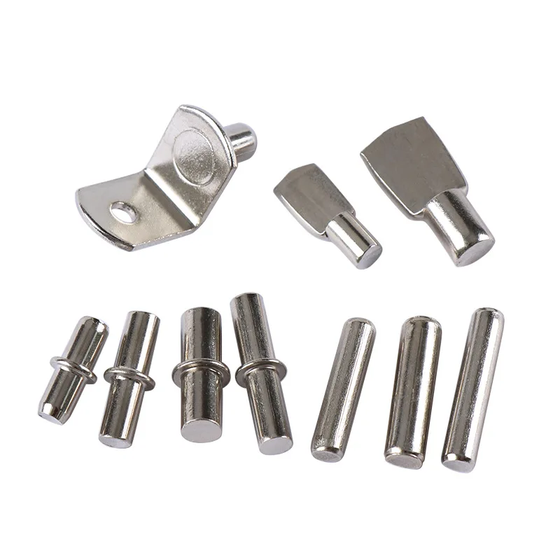 20pcs Shelf Brackets Support Studs Pegs 5mm Iron Pin Shelves Seperator Fixed Cabinet Bookcase Wall Mount Holder Home Hardware Shelf Support Folding Shelf Bracket Shelf Bracket Tv Wall Mount Bracket Motor Mounting Bracket