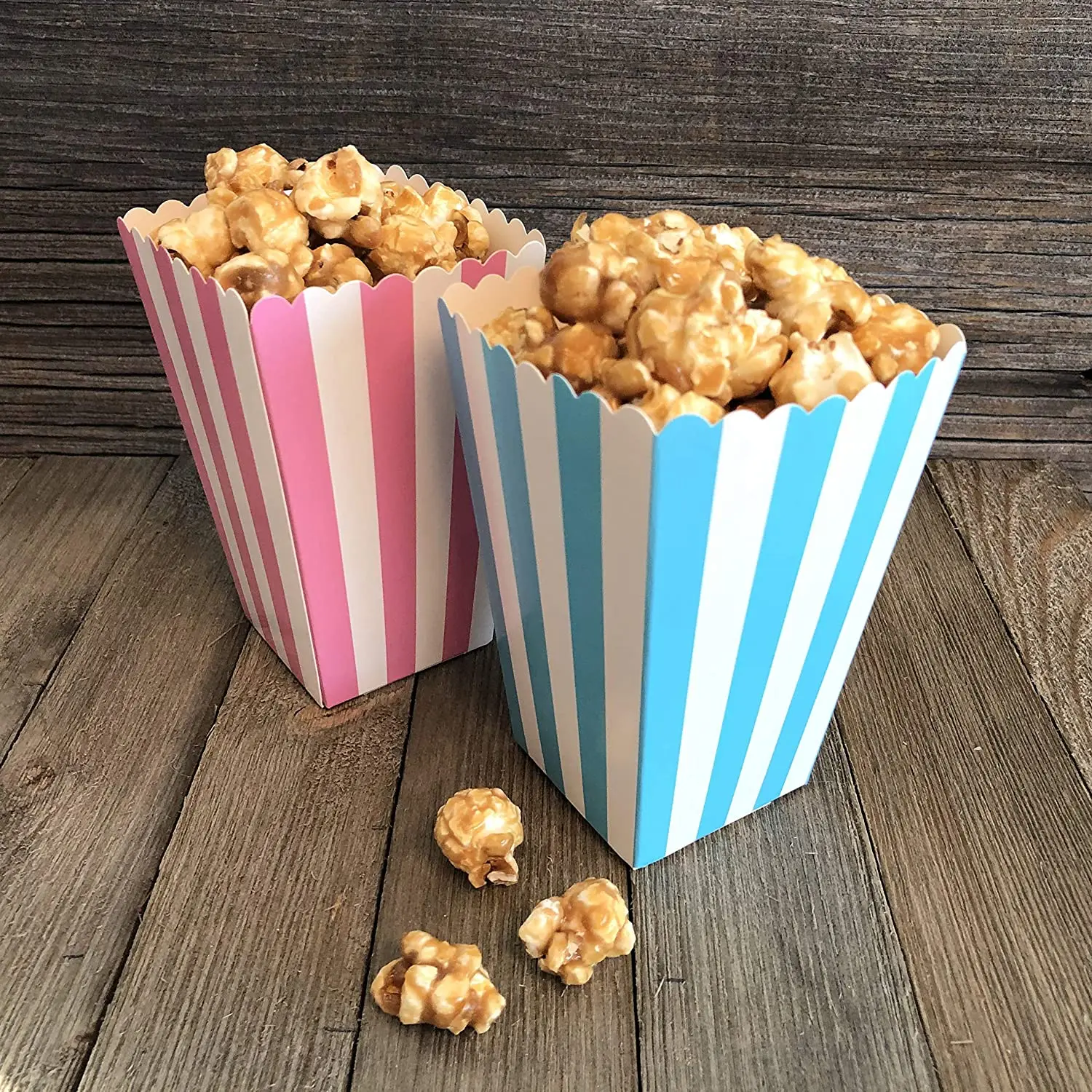 12 Teile/los Popcorn Box/Tasse Solide Rosa Thema Party Dekoration Für kinder Alles Gute Zum Geburtstag Weihnachten Hochzeit Party Baby Dusche liefert – Detail 1