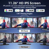 Develuck nouveau 11.26 pouces 4K DVR sans fil CarPlay et Android Auto Portable Dash Cam écran de voiture enregistreur vidéo 5G WIFI Navigation 6