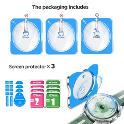 Premium Tempered Glass Screen Protector with Alignment Tool - GT6 7 Pro 46mm (3PCS)