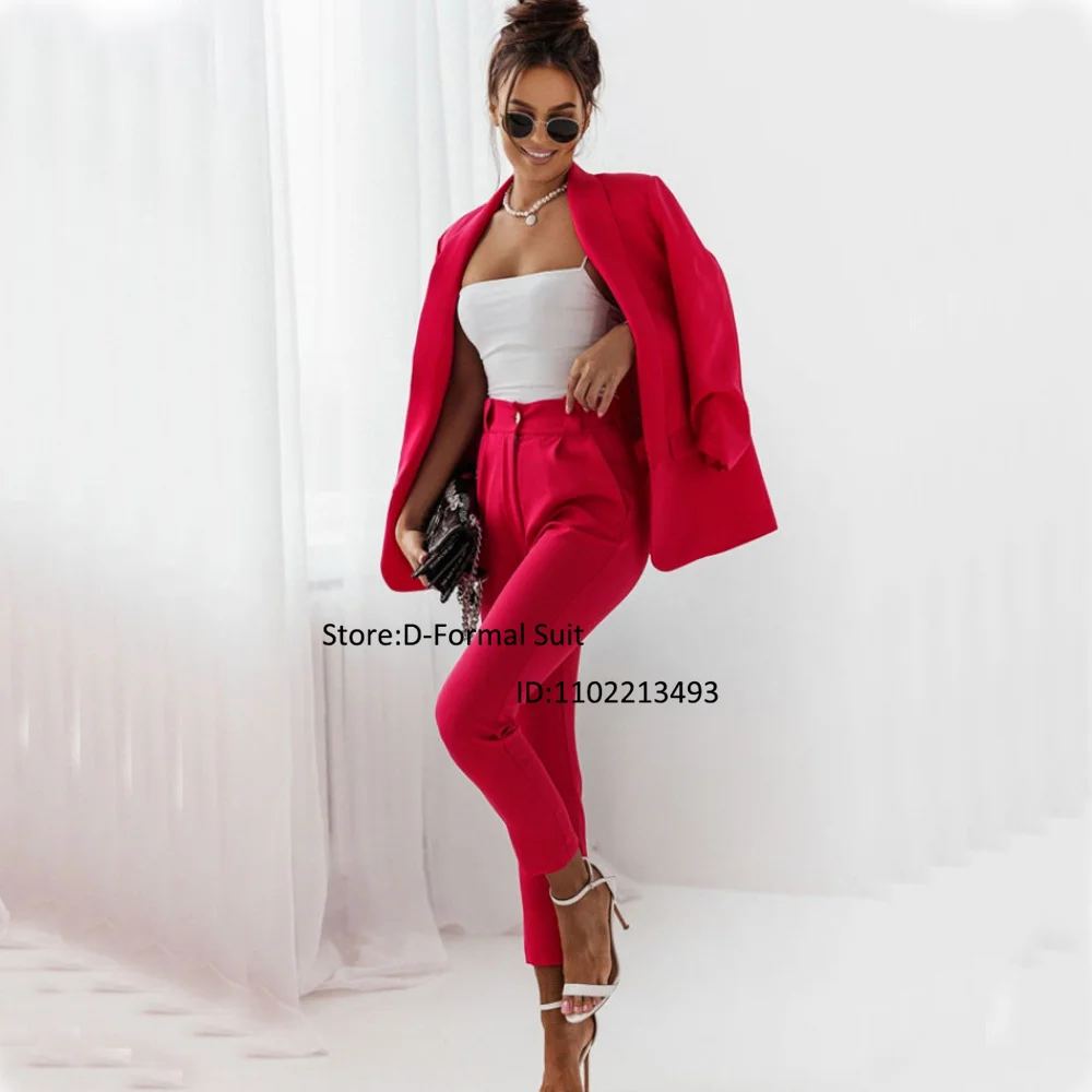 traf-2023-women-suit-summer-new-two-piece-dress-slim-fit-single-breasted-party-casual-birthday-custom-pants-and-blouse-set-sets