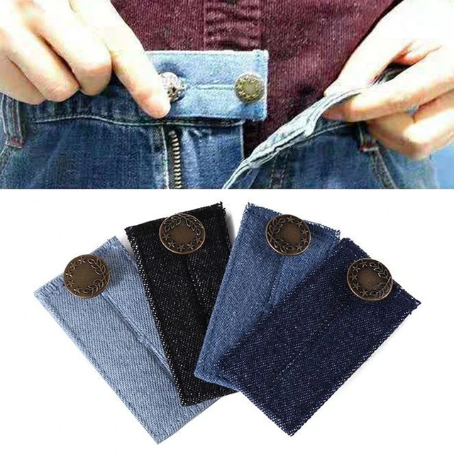 5pcs Waistband Extenders Button Extender Waist Expanders Set Pants Hook  Extender for Men Women Jeans Pants Trousers - AliExpress