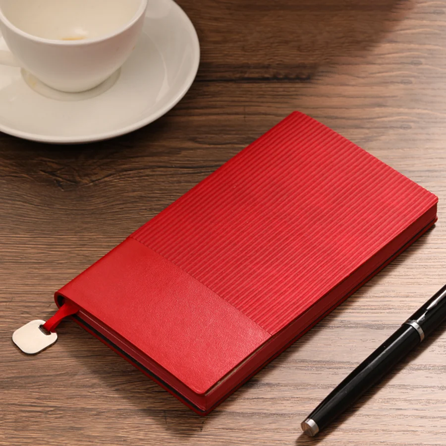 Portable A5 Notebook – Durable Design with Vertical Ruled Pages for Efficient Note-Taking