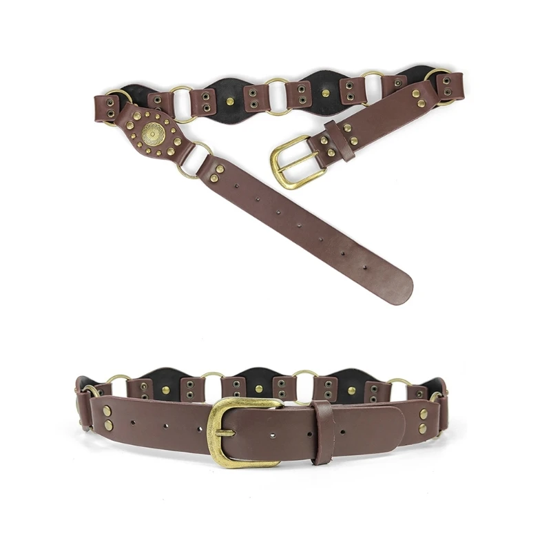 

Womens Waist Belts For Dress Jeans Pants Metal Buckle Thin Waist Belt Waistband Dropship