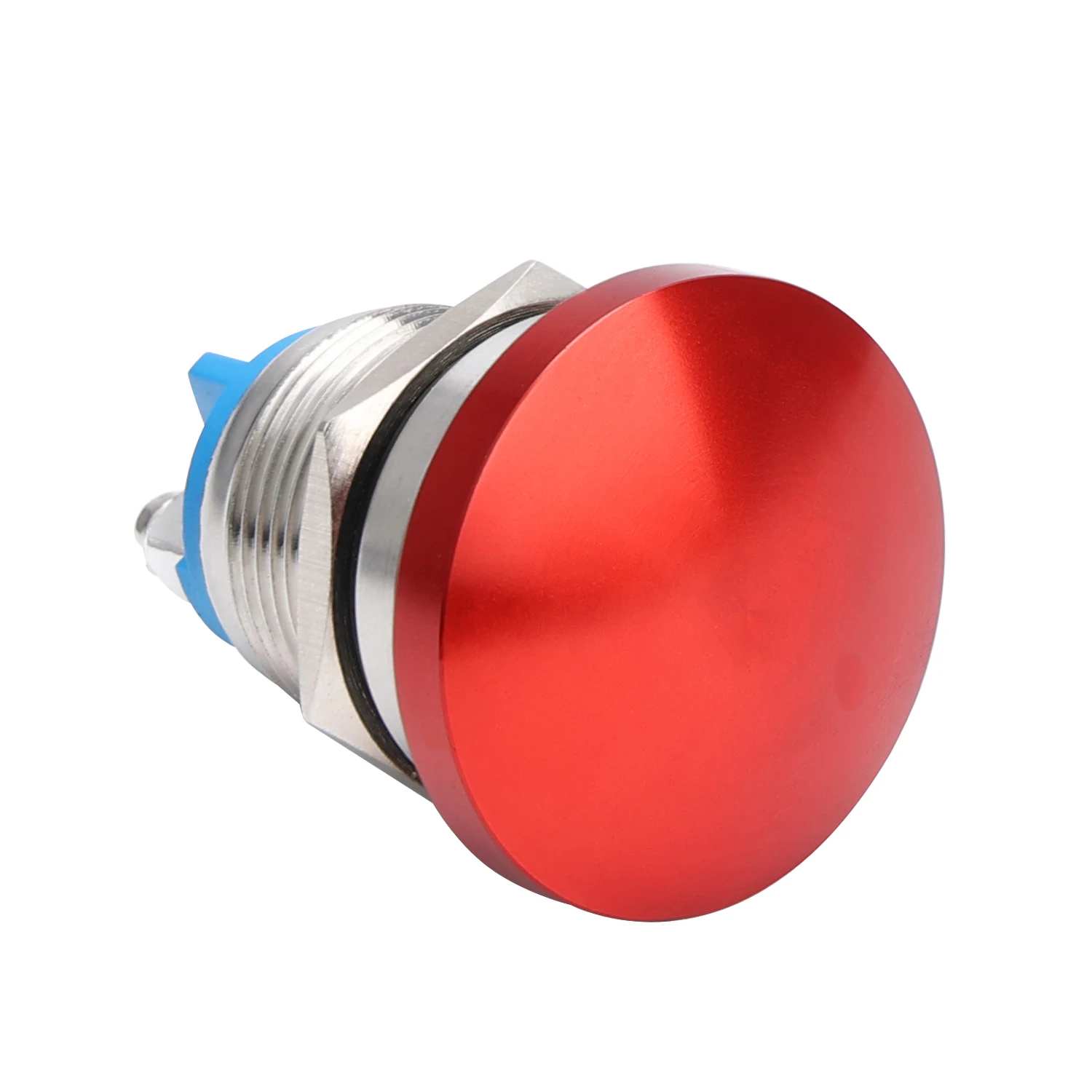 APIELE 16/19/22MM Mushroom Head Push Button Switch Momentary Push