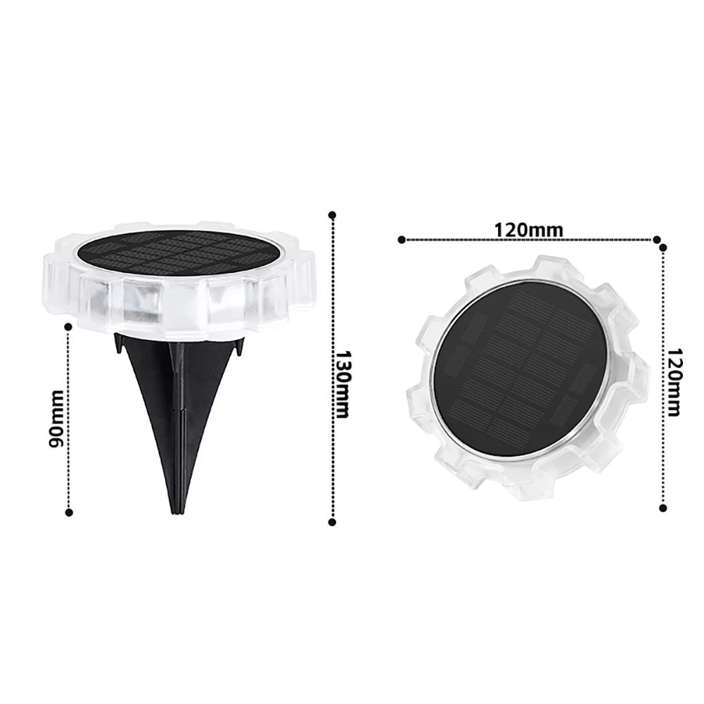 2.4w Wall Washer Solar Lamp With 3.7V 800MAH Battery 4-levels Lighting Mode IP65 Waterproof High Brightness Wall Light