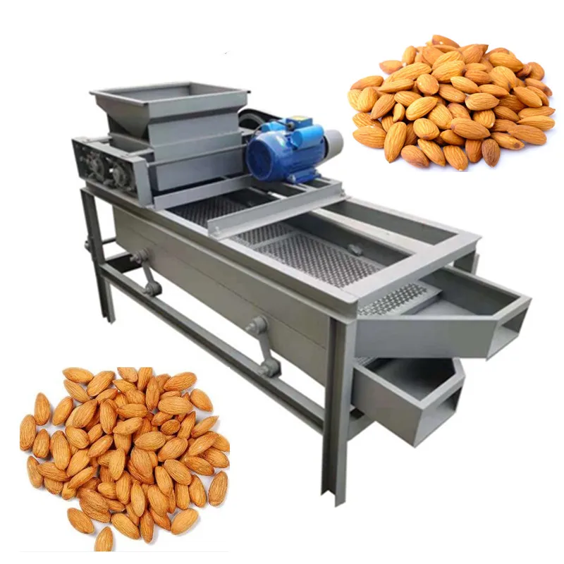 

New Hazelnut Almond Peeling Sheller Machine Almond Breaker Open Shell Machine Almonds Husking Machine