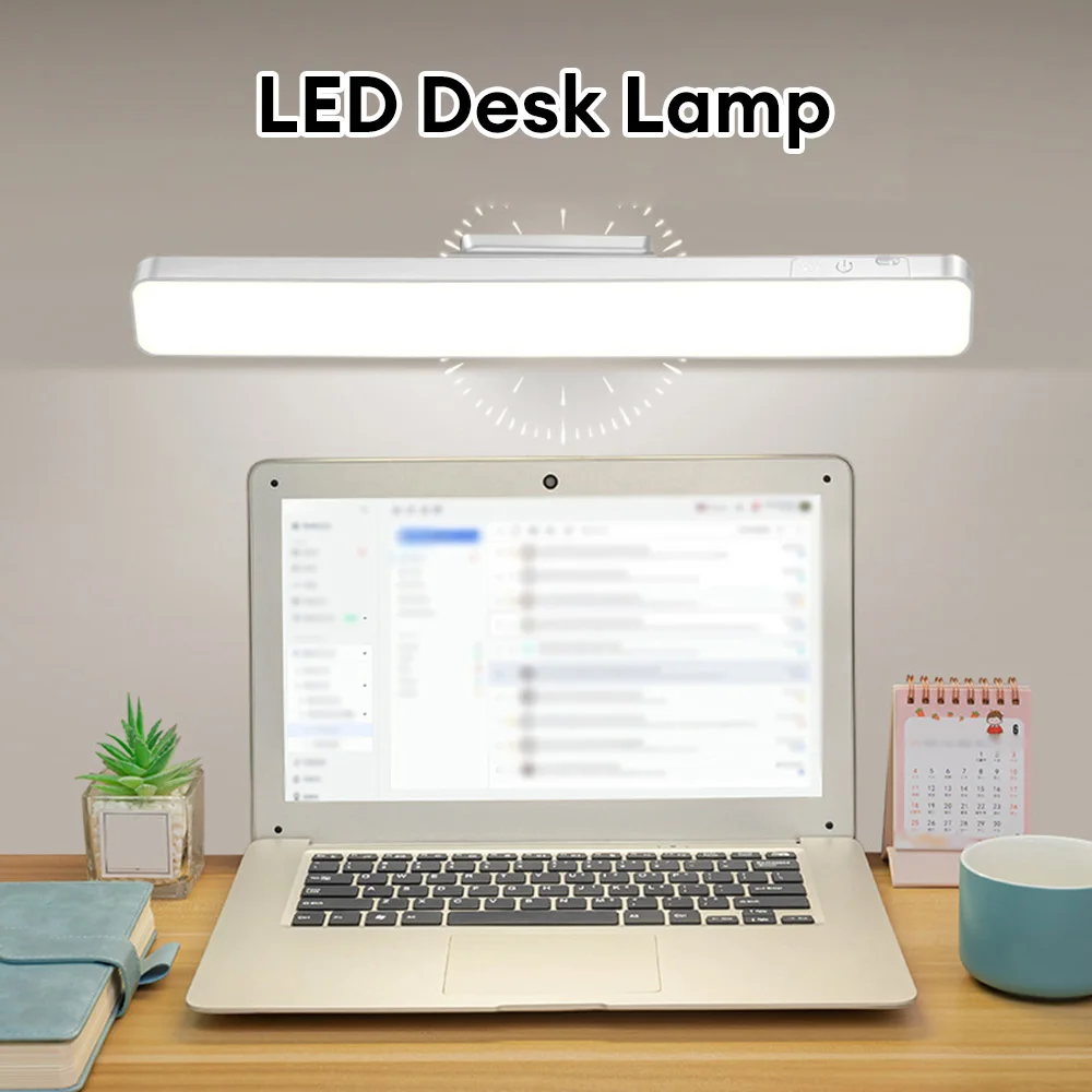 LED Makeup Lamp USB Eye Protection Rechargeable Portable Hanging Magnetic Desk Night Reading Table Lamp