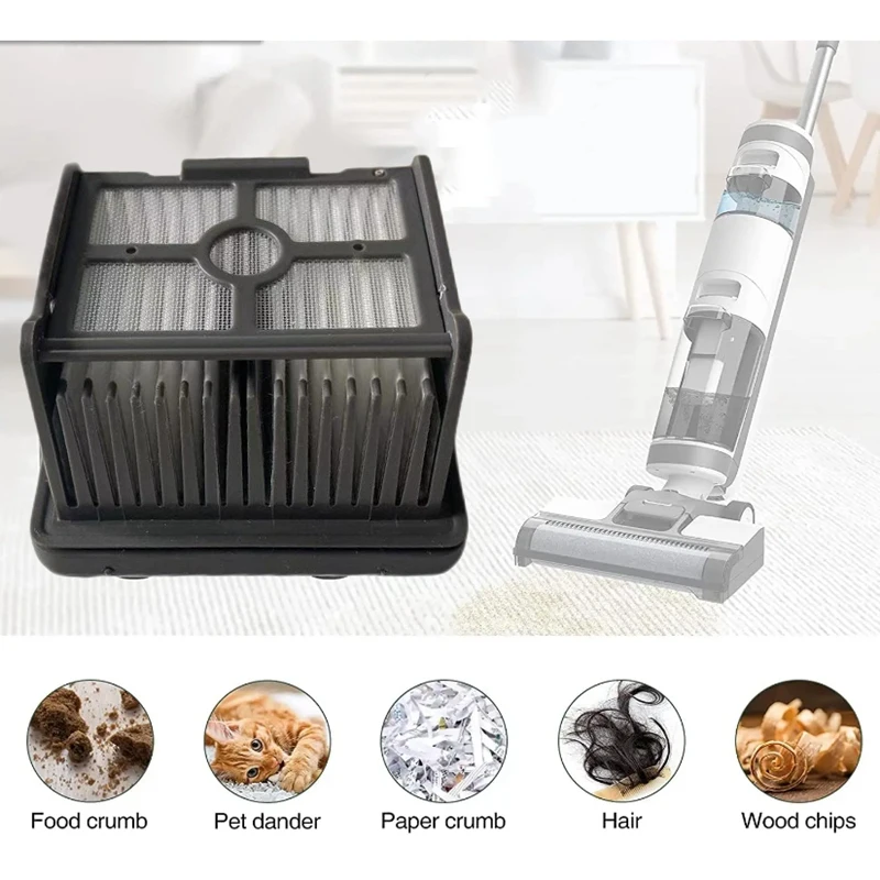 Description Picture 3 of itemParts For Dreame H12 Pro Washing Floor Machine Vacuum Cleaner Accessories Washable Hepa Filter Main Roller Brush