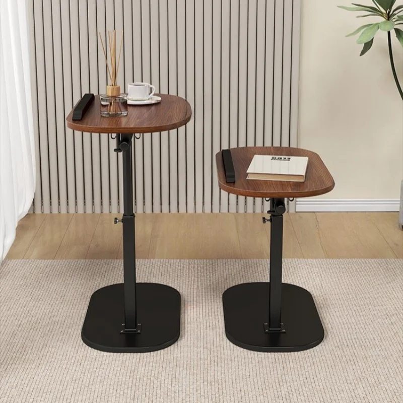 Movable Home Living Room Side Table Simplicity Coffee Table C Shaped Side Table Living Room Modern Light Luxury Style Liftable 6