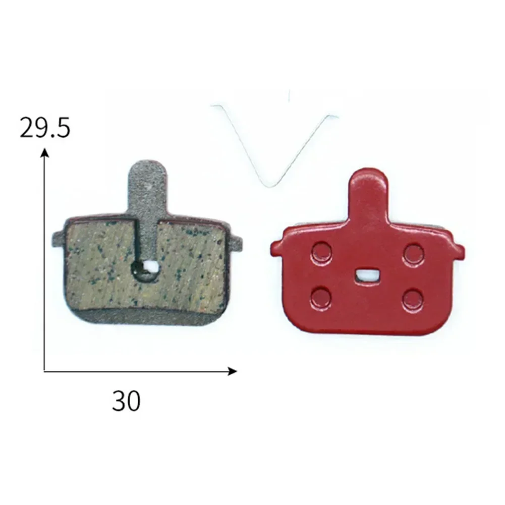 2 paar remblokken voor, schijfremblokken semi- meter voor TONGLI-8