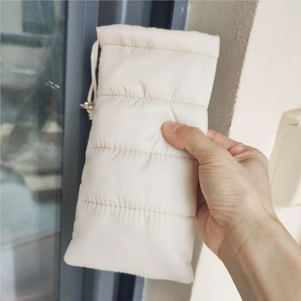 New Cotton Sunglasses Bags Portable Drawstring Glasses Storage Bag Reading Eyewear Case Eyeglasses Organizer Protective Cover