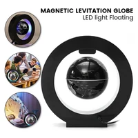 World Map Magnetic Levitation Globe LED Rotating Earth Floating Levitating Lamp O/C Shape Bedside Lights Novelty Birthday Gift 2