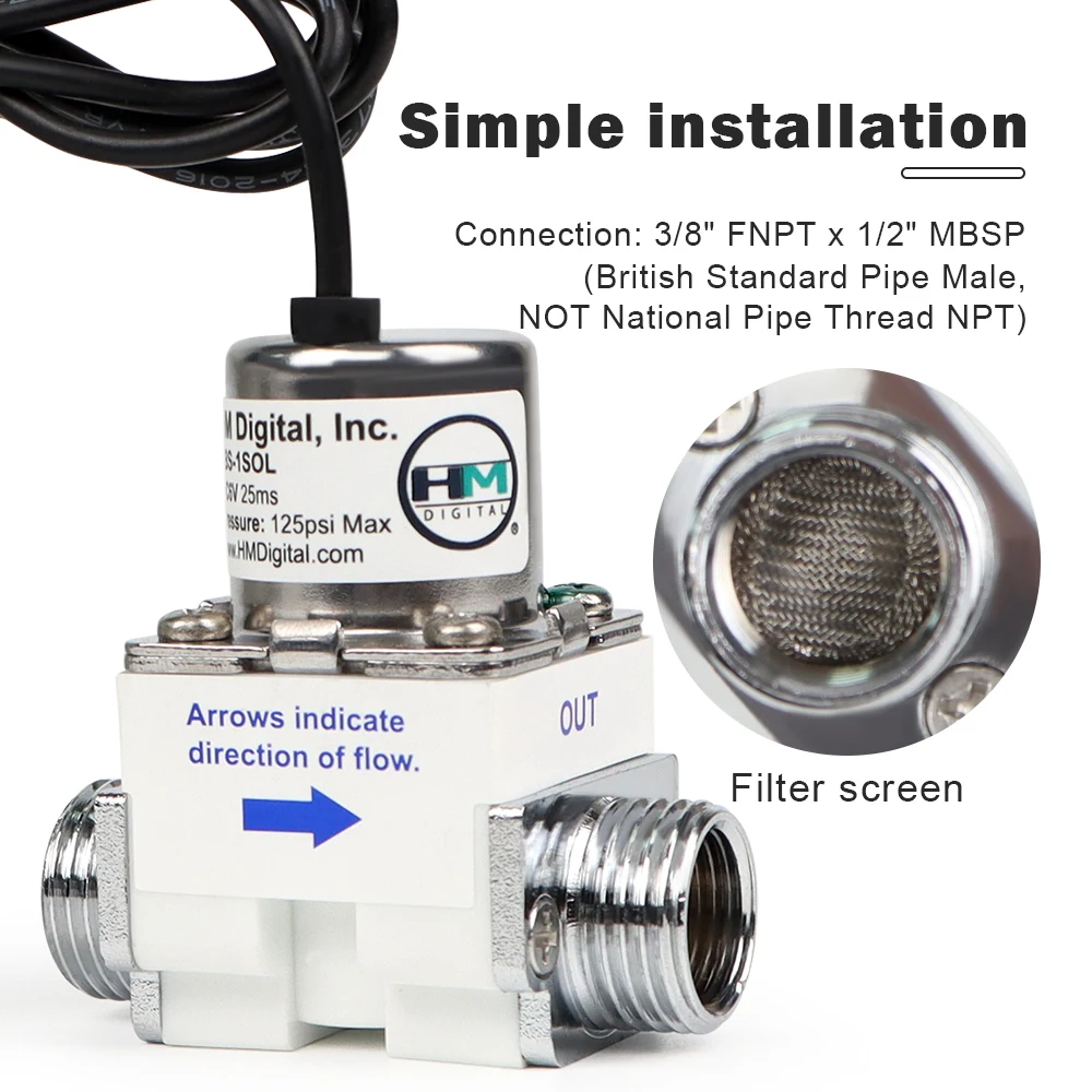 HMLBS-10 Water Sensor Leak Detector Automatic Shutdown