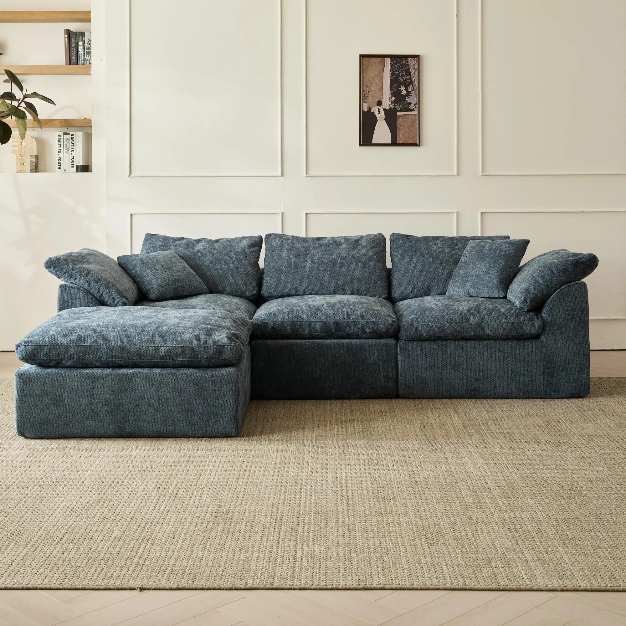 Cloud L Shaped Sofa 2
