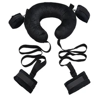 Sex Spielzeug Baumwolle Bdsm Bondage Set Handschellen Sexy Bein Kissen Ausdünnung Gürtel Biegen Orgasmus Paar Spielzeug 2