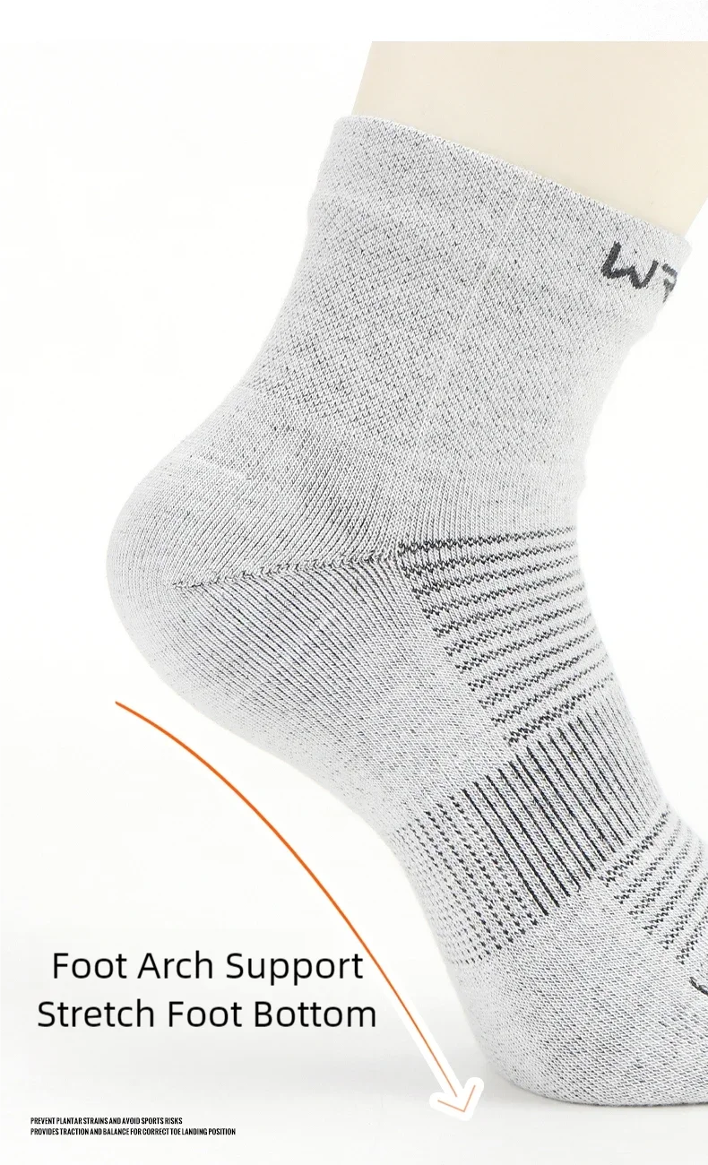 1/3 Paar COOLMAX Sport-Laufsocken mit fünf Zehen, schnell trocknend, atmungsaktiv, Anti-Blisten, Marathon-Zehensocken für Männer und Frauen – Detail 8
