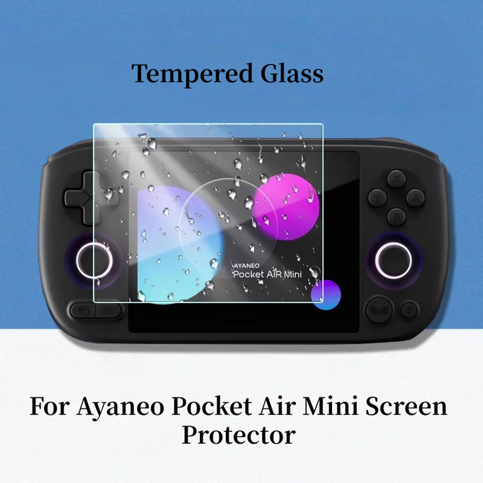Ayaneo Pocket Air 미니 스크린 프로텍터 용 2Pcs 9H 경도 비산 방지 스크래치 방지 지문 방지 스크린 보호 필름