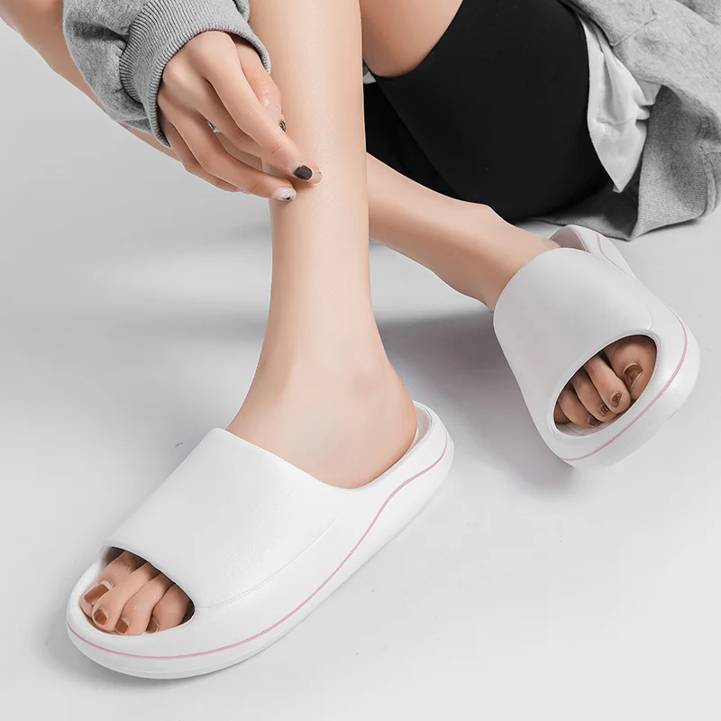 Women Slippers Non-Slip Summer Slippers Soft Foam Sliders Slipper for Indoor  Outdoor With Thick Sole_voghion.com
