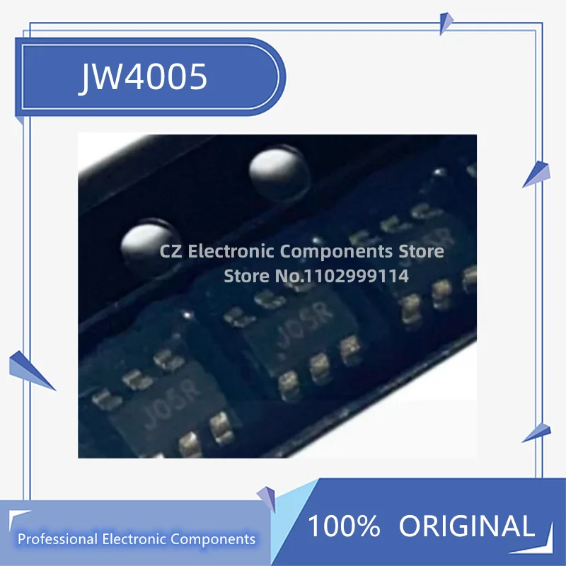 Original SOT23 JW4005 4005 J05 J05R J05I SOT23-6 JW5015AESOP JW5015A JW5116F JW5121 SOP8 5PCS/LOT